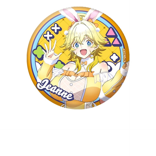 TV Anime Mistress Kanan is Devilishly Easy Newly Drawn Button Jeanne Goods - Badge [NEW]