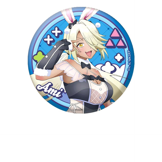 TV Anime Mistress Kanan is Devilishly Easy Newly Drawn Can Badge Ami [NEW]