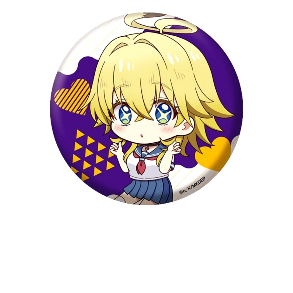 TV Anime Mistress Kanan is Devilishly Easy Petanko Button Jeanne 2 Goods - Badge [NEW]