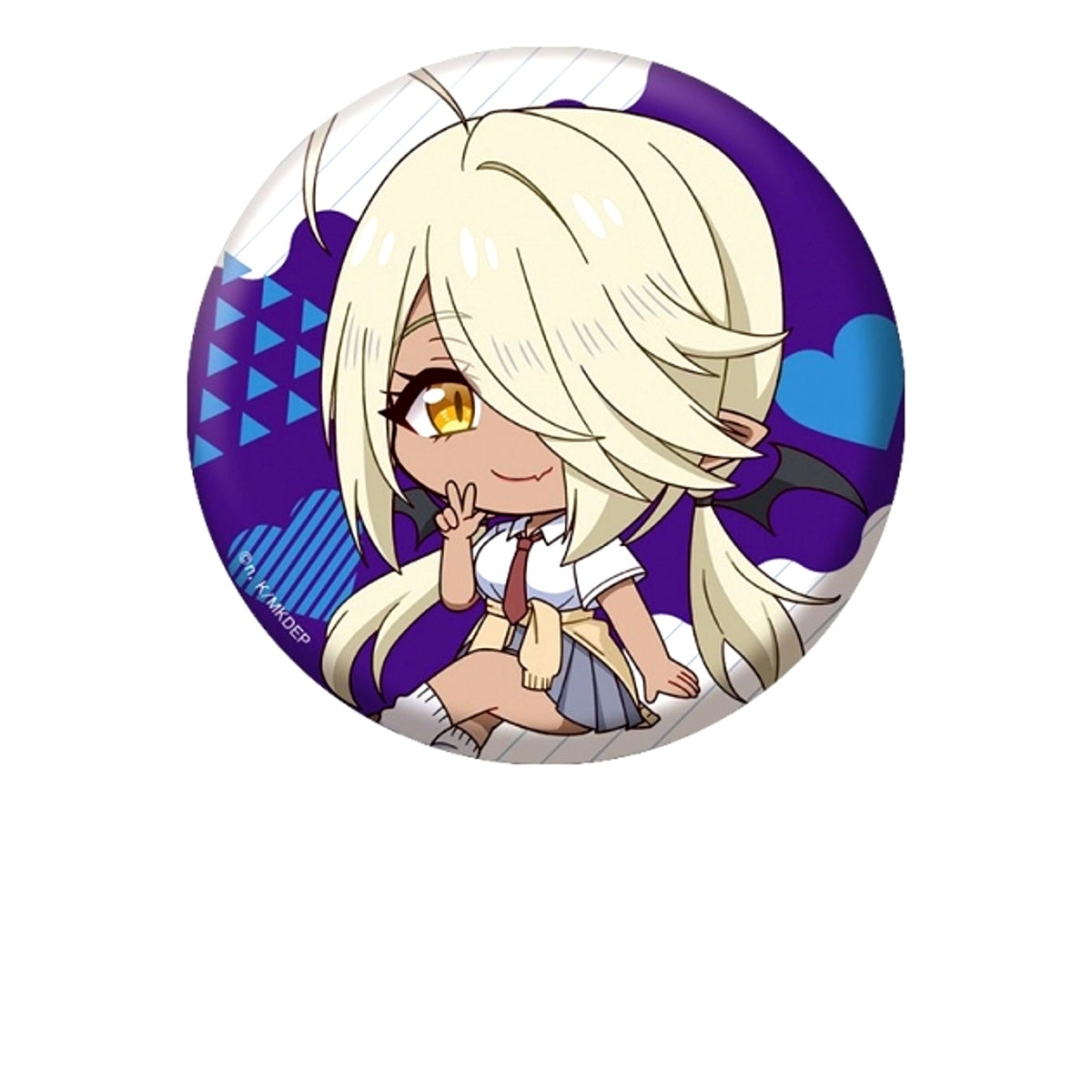 TV Anime Mistress Kanan is Devilishly Easy Petanko Can Badge Ami (2) [NEW]