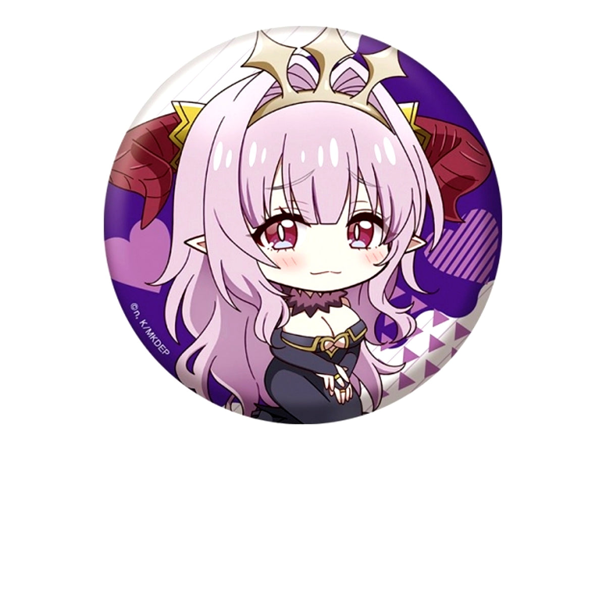 TV Anime Mistress Kanan is Devilishly Easy Petanko Can Badge Lilim Zebul [NEW]