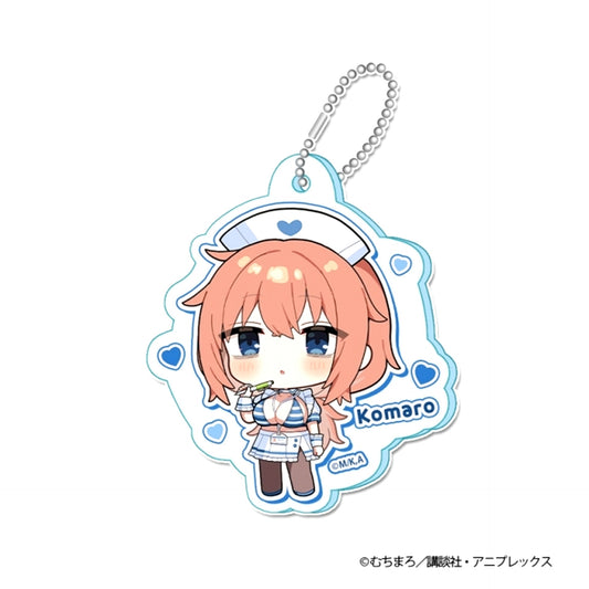 Even the Student Council Has Its Holes! Petit Choco Mini Acrylic Keychain (Komaro Mutsu) Nurse ver. [NEW]
