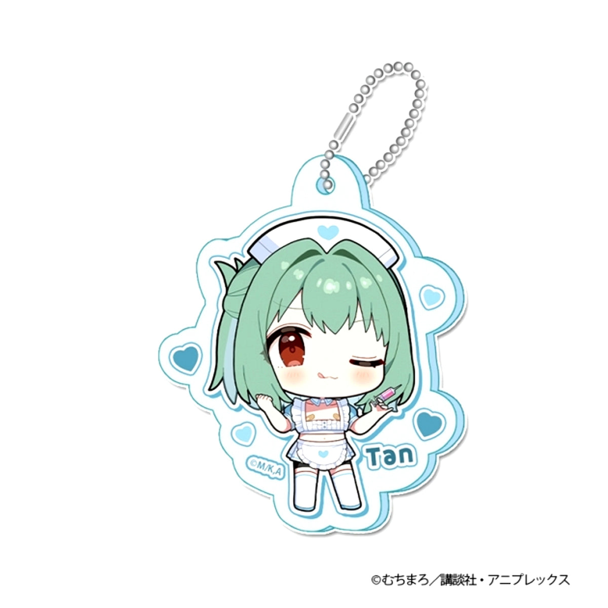 Even the Student Council Has Its Holes! Petit Choco Mini Acrylic Keychain (Tan Otori) Nurse ver. [NEW]