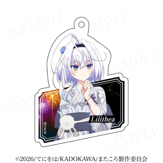 Killed Again, Mr. Detective. Acrylic Keychain Newly Drawn Yukata ver. Lilithea [NEW]