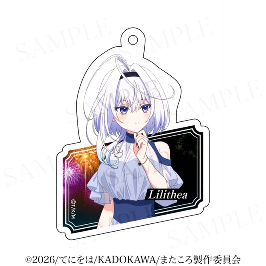 Killed Again, Mr. Detective. Acrylic Keychain Newly Drawn Casual Clothes ver. Lilithea [NEW]
