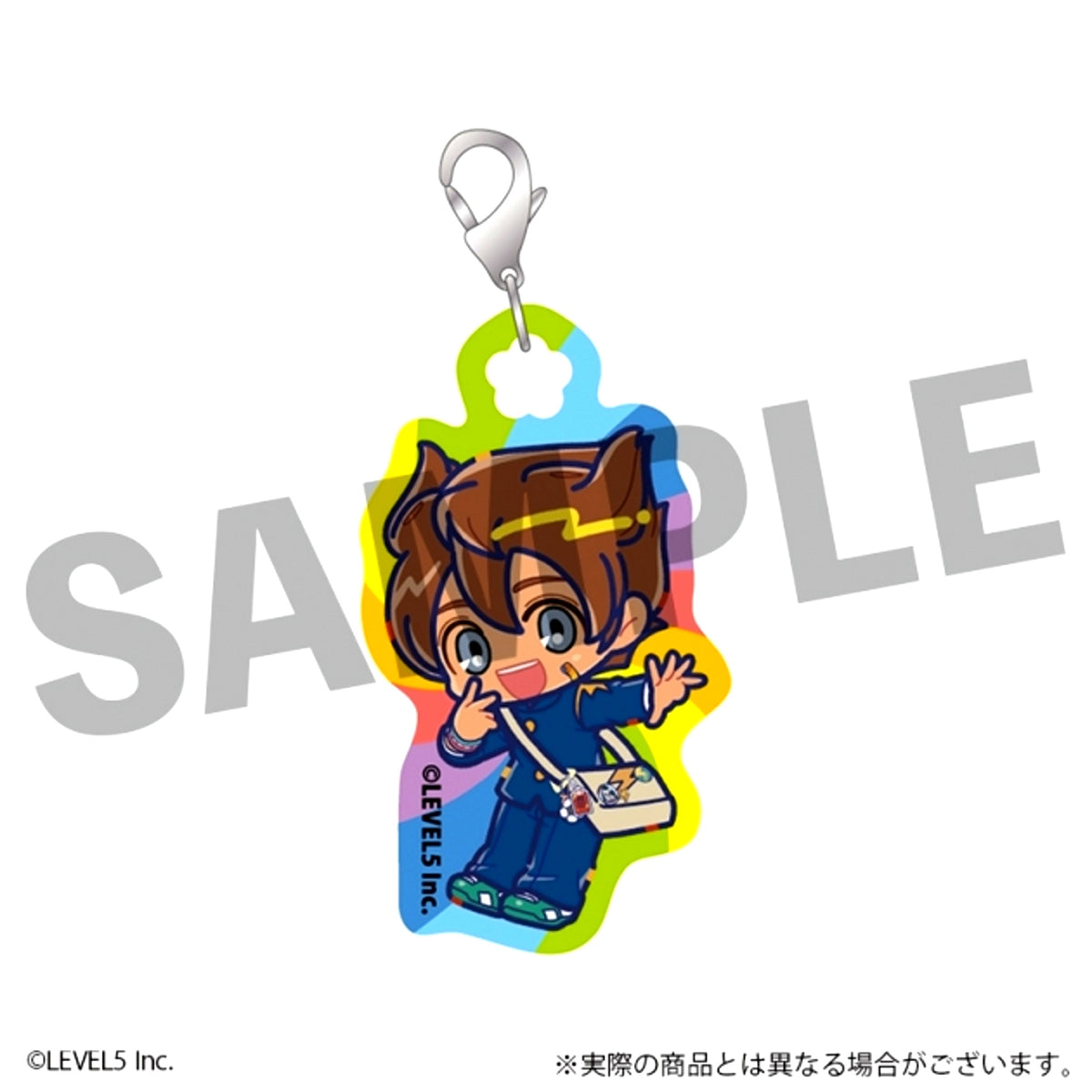Inazuma Eleven: Victory Road Mini Character Acrylic Charm Tenma Matsukaze Heisei Pop ver. [NEW]