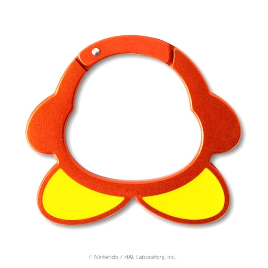 Kirby Silhouette Carabiner (2) Waddle Dee (Reissue) [NEW]