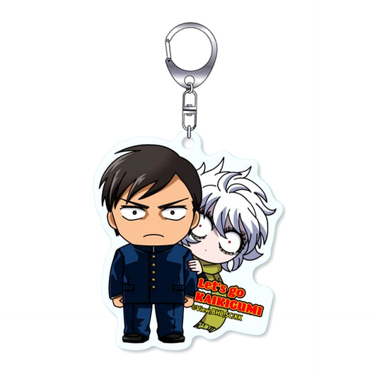 Let's Go Kaikigumi Charaido Mechako on Protagonist Acrylic Keychain [NEW]