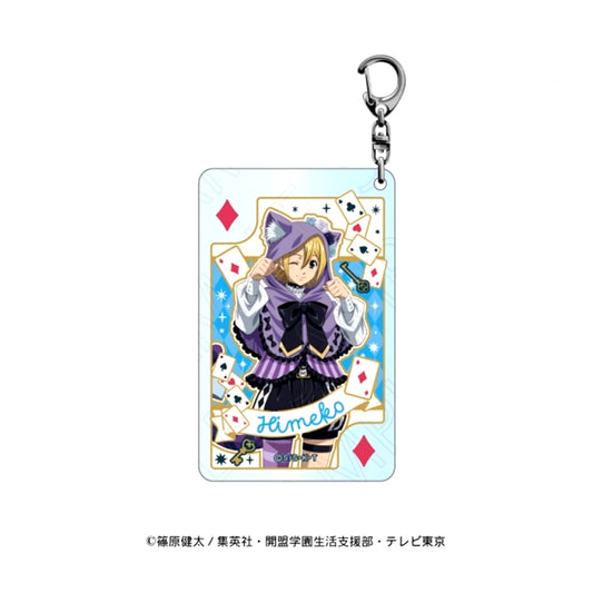 Anime SKET DANCE (Alice in Wonderland) Newly Drawn Acrylic Keychain (Himeko) [NEW]