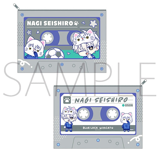 Blue Lock Season 2 withCAT illustration Ver. Clear Pouch / Seishiro Nagi [NEW]