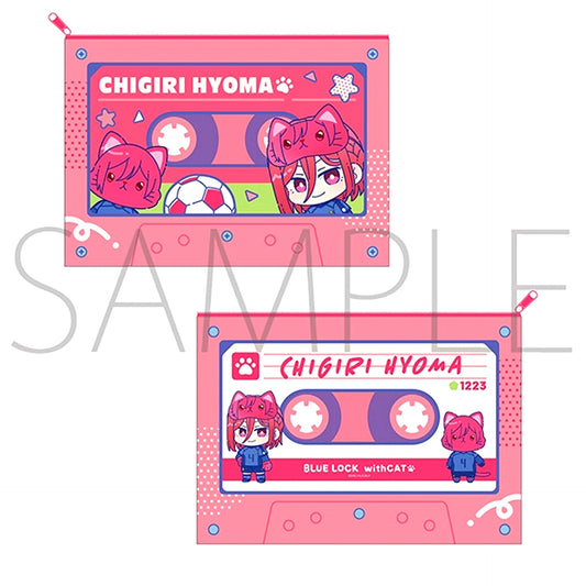 Blue Lock Season 2 withCAT illustration Ver. Clear Pouch / Hyoma Chigiri [NEW]