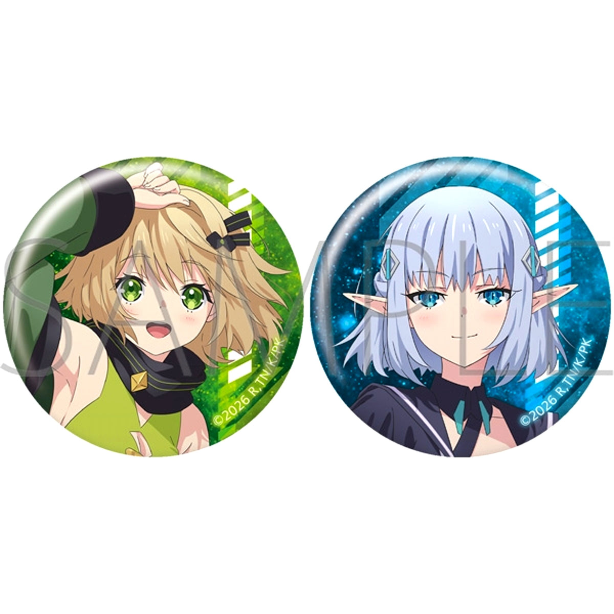 Reborn as a Space Mercenary: I Woke Up Piloting the Strongest Starship! Can Badge Set [NEW]
