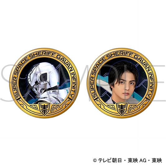 Super Space Sheriff Gavan Infinity Metalux Magnet Set / Setsuna Aikokuin & Gavan Bushido [NEW]