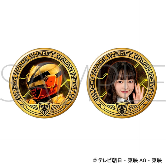 Super Space Sheriff Gavan Infinity Metalux Magnet Set / Kiki Iwai & Gavan Luminous [NEW]