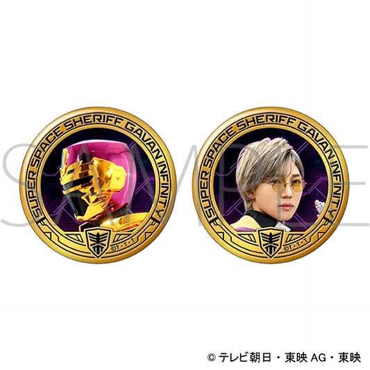 Super Space Sheriff Gavan Infinity Metalux Magnet Set / Kunai Kazanami & Gavan Raiya [NEW]
