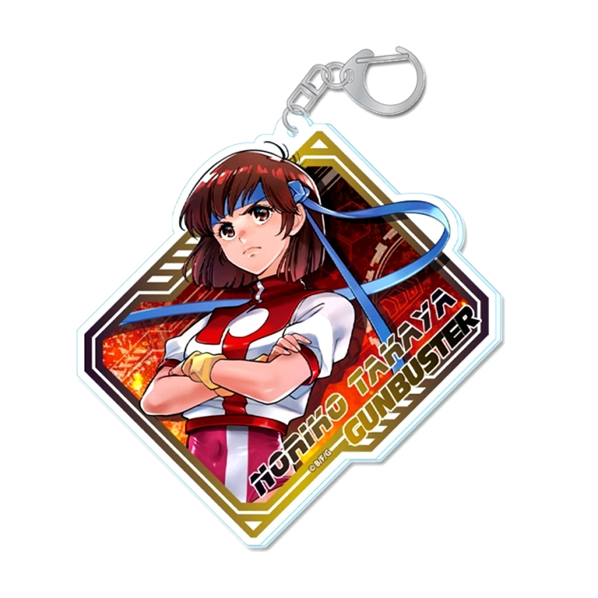 Gunbuster Acrylic Keychain Goods - Keychain Takaya Noriko [NEW]