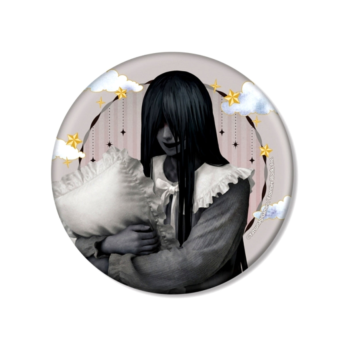 Homicipher Newly Drawn Mr. Crawling Loungewear ver. BIG Can Badge [NEW]