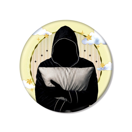Homicipher Newly Drawn Mr. Hood Loungewear ver. BIG Can Badge [NEW]