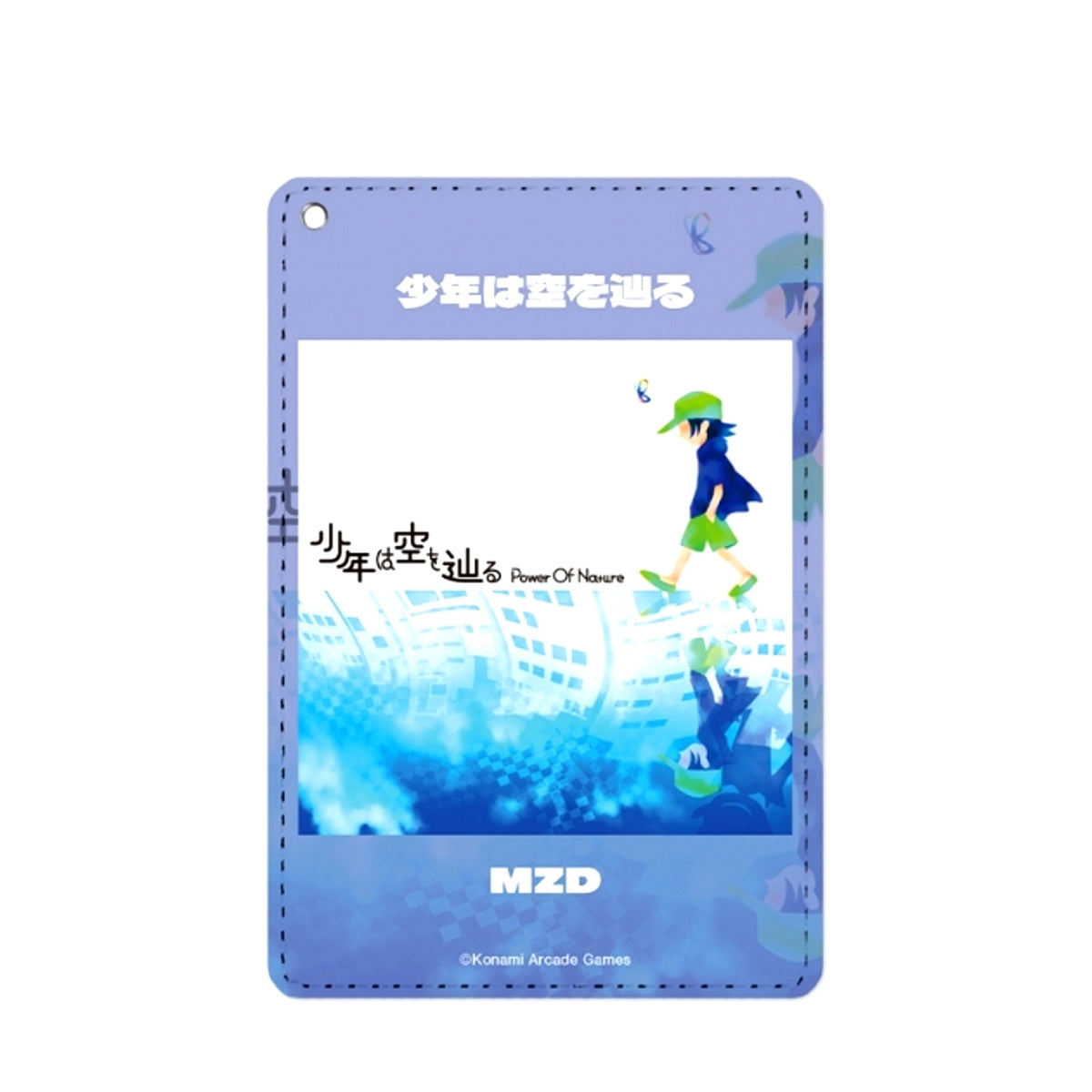 pop'n music High Cheers!! Shonen wa Sora o Tadoru 1-Pocket Pass Case [NEW]