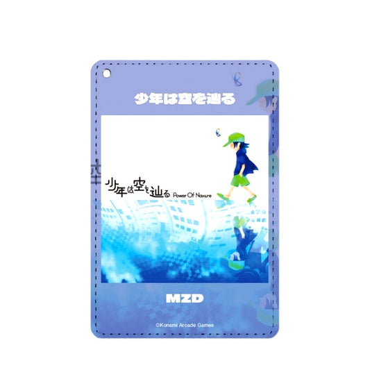 pop'n music High Cheers!! Shonen wa Sora o Tadoru 1-Pocket Pass Case [NEW]