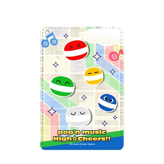 pop'n music High Cheers!! Pop-kun 1-Pocket Pass Case [NEW]