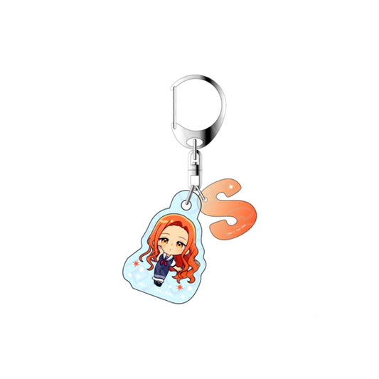 Mermaid Melody Pichi Pichi Pitch Initial Keychain Sara Marine Look Chibi ver. Goods - Keychain [NEW]
