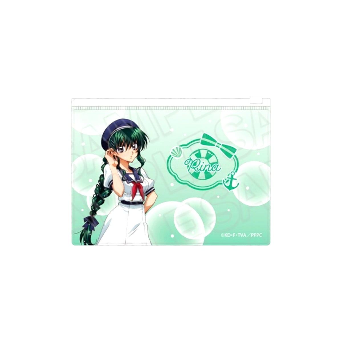 Mermaid Melody Pichi Pichi Pitch Clear Pouch Rina Toin Marine Look ver. [NEW]