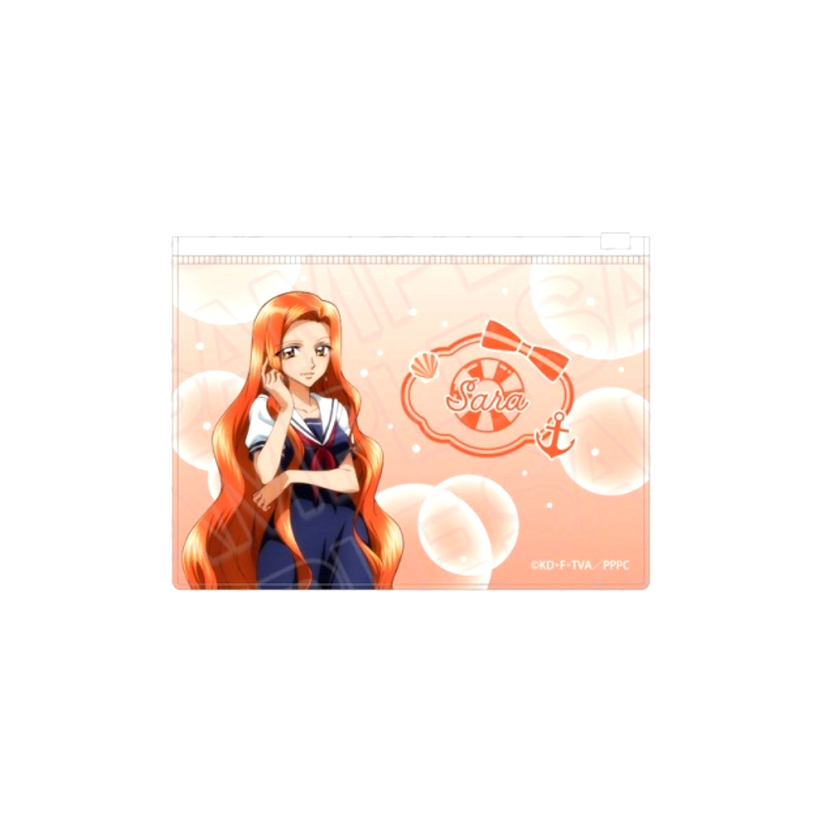 Mermaid Melody Pichi Pichi Pitch Clear Pouch Sara Marine Look ver. Goods - Pouch [NEW]