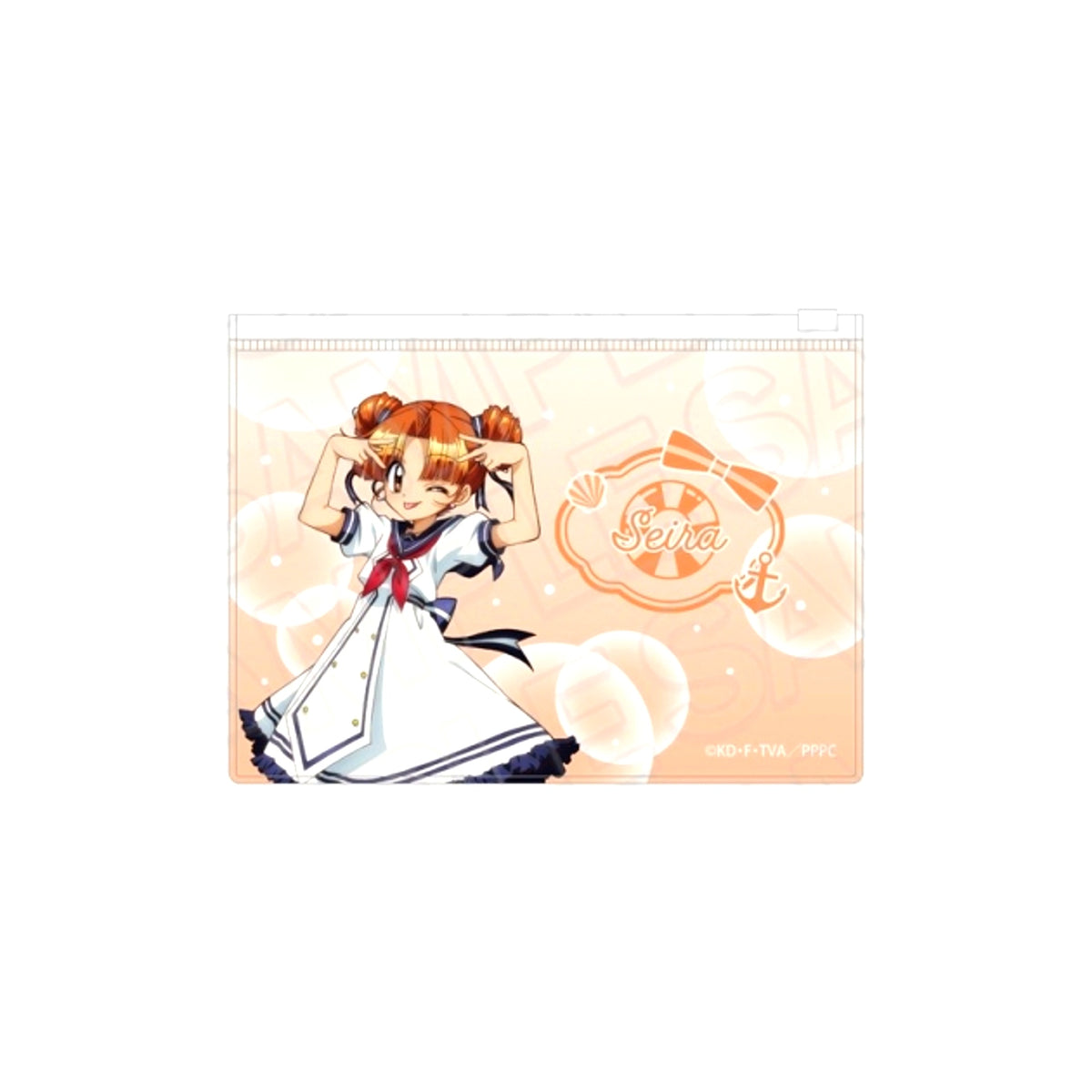 Mermaid Melody Pichi Pichi Pitch Clear Pouch Seira Marine Look ver. Goods - Pouch [NEW]