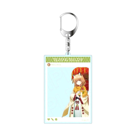 TV Anime The Angel Next Door Spoils Me Rotten 2 SNS Style Acrylic Keychain Night Parade of One Hundred Demons Tanuki ver. [NEW]