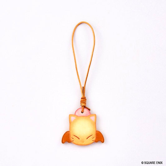 FINAL FANTASY XIV Fake Leather Charm (Buttery Mogbiscuit) [NEW]