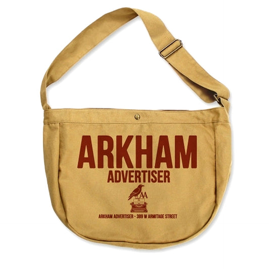 Miskatonic University Store Arkham Advertiser Newspaper Bag / SAND KHAKI [NEW]