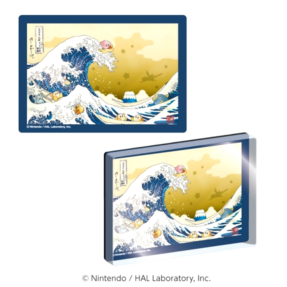 Kirby Fuwafuwa Collection Acrylic Magnet Thirty-Six Views of Pupupu Under the Wave off Float Islands (Reissue) [NEW]