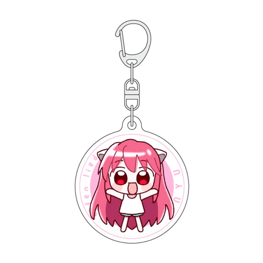Elfen Lied Acrylic Keychain (Nyu / Mini Character) Goods - Keychain [NEW]