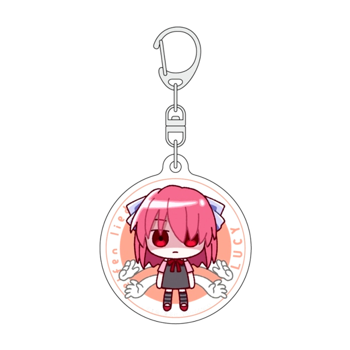 Elfen Lied Acrylic Keychain (Lucy / Mini Character) Goods - Keychain [NEW]