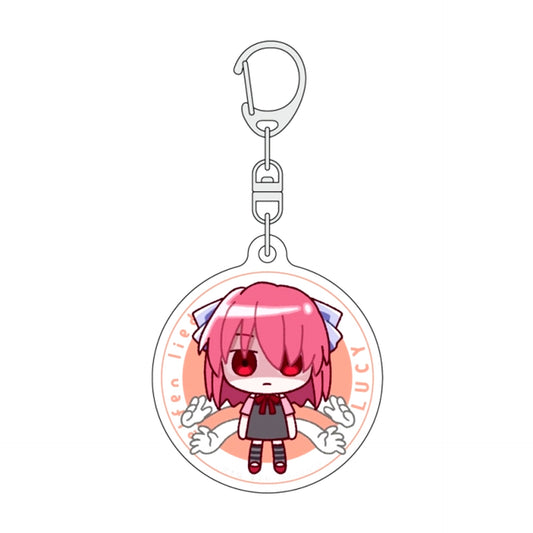 Elfen Lied Acrylic Keychain (Lucy / Mini Character) Goods - Keychain [NEW]