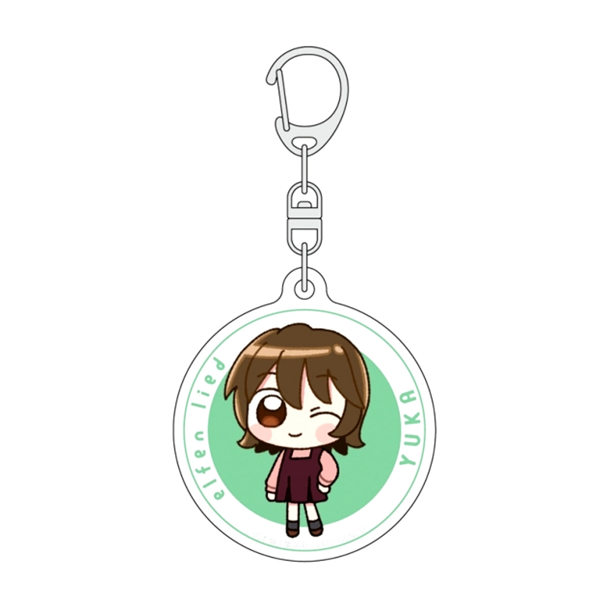 Elfen Lied Acrylic Keychain (Yuka / Mini Character) [NEW]