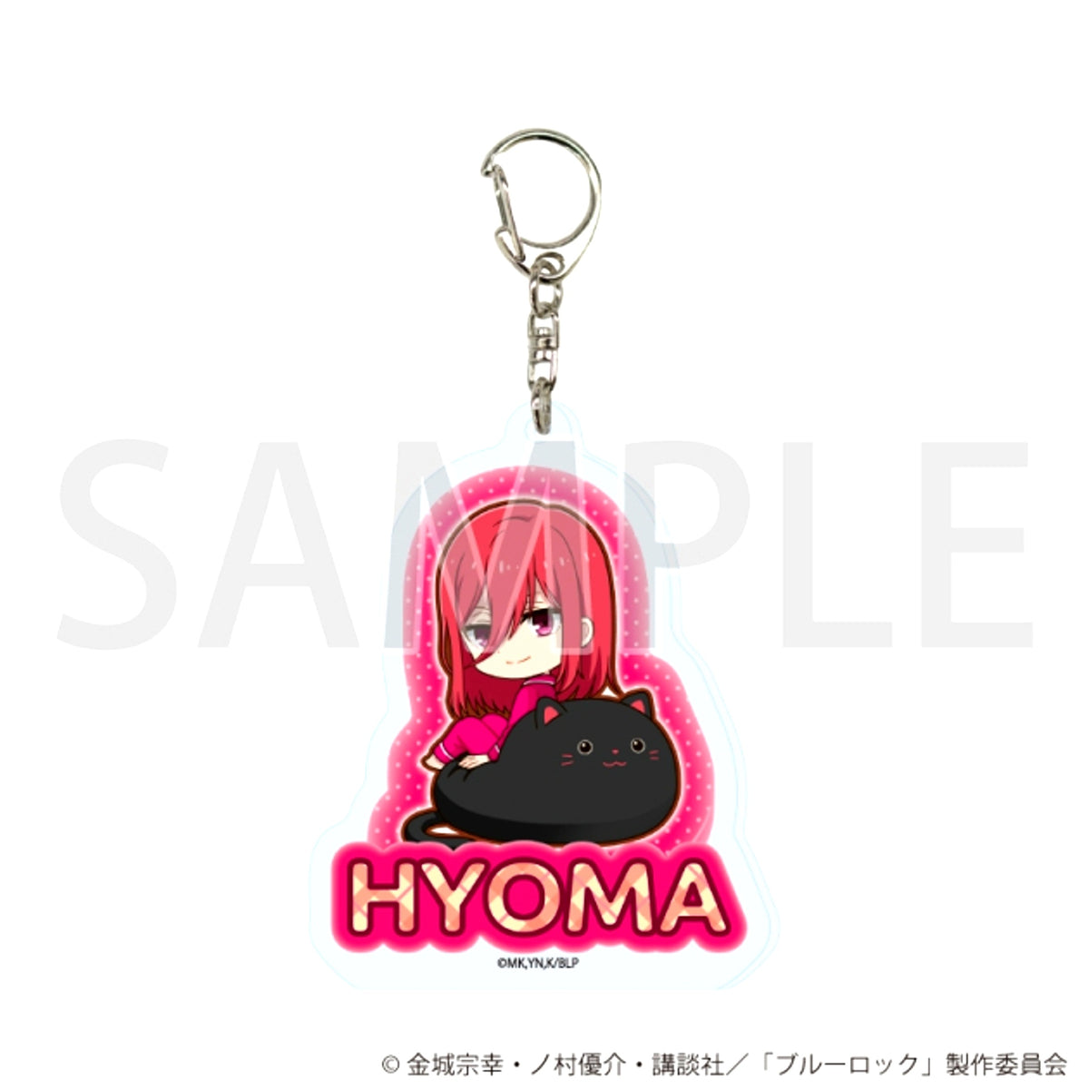 TV Anime Blue Lock Acrylic Keychain 20 / Hyoma Chigiri Animal Cushion ver. (Mini Character Illustration) [NEW]