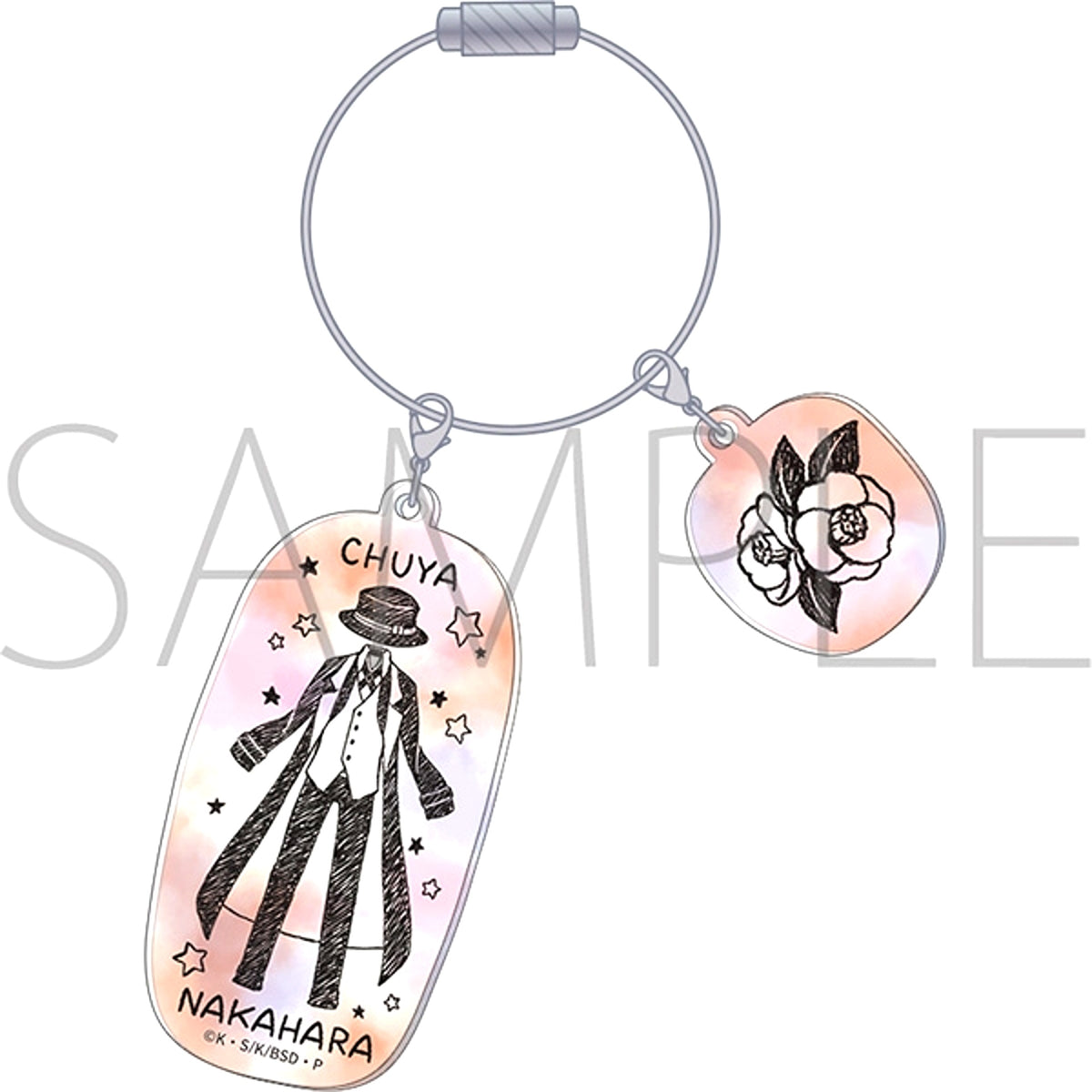 Bungo Stray Dogs Double Acrylic Keychain / Chuya Nakahara [NEW]