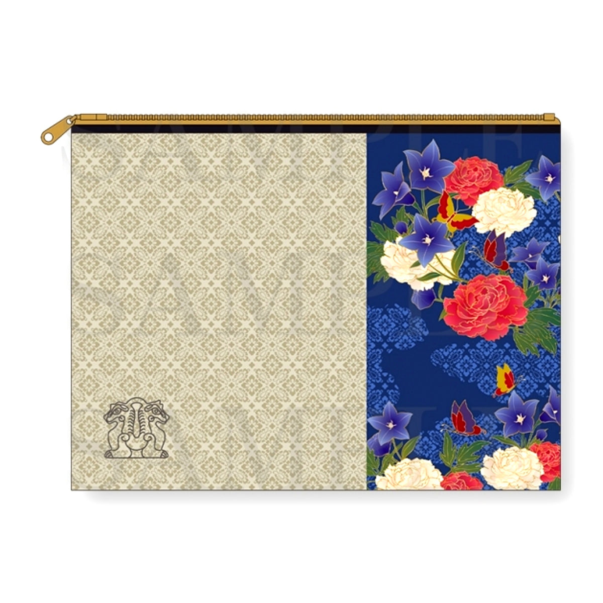 Daemons of the Shadow Realm Chirimen-Style Pouch [NEW]