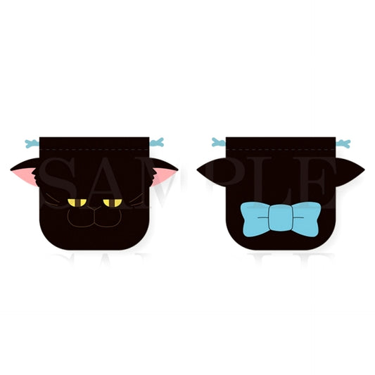 Inherit the Winds Kurosuke Plush Drawstring Pouch [NEW]