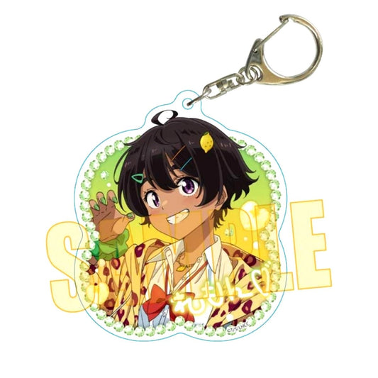 TV Anime Too Many Losing Heroines! Slightly Big Acrylic Keychain Lemon Yakishio Heisei Gyaru ver. [NEW]