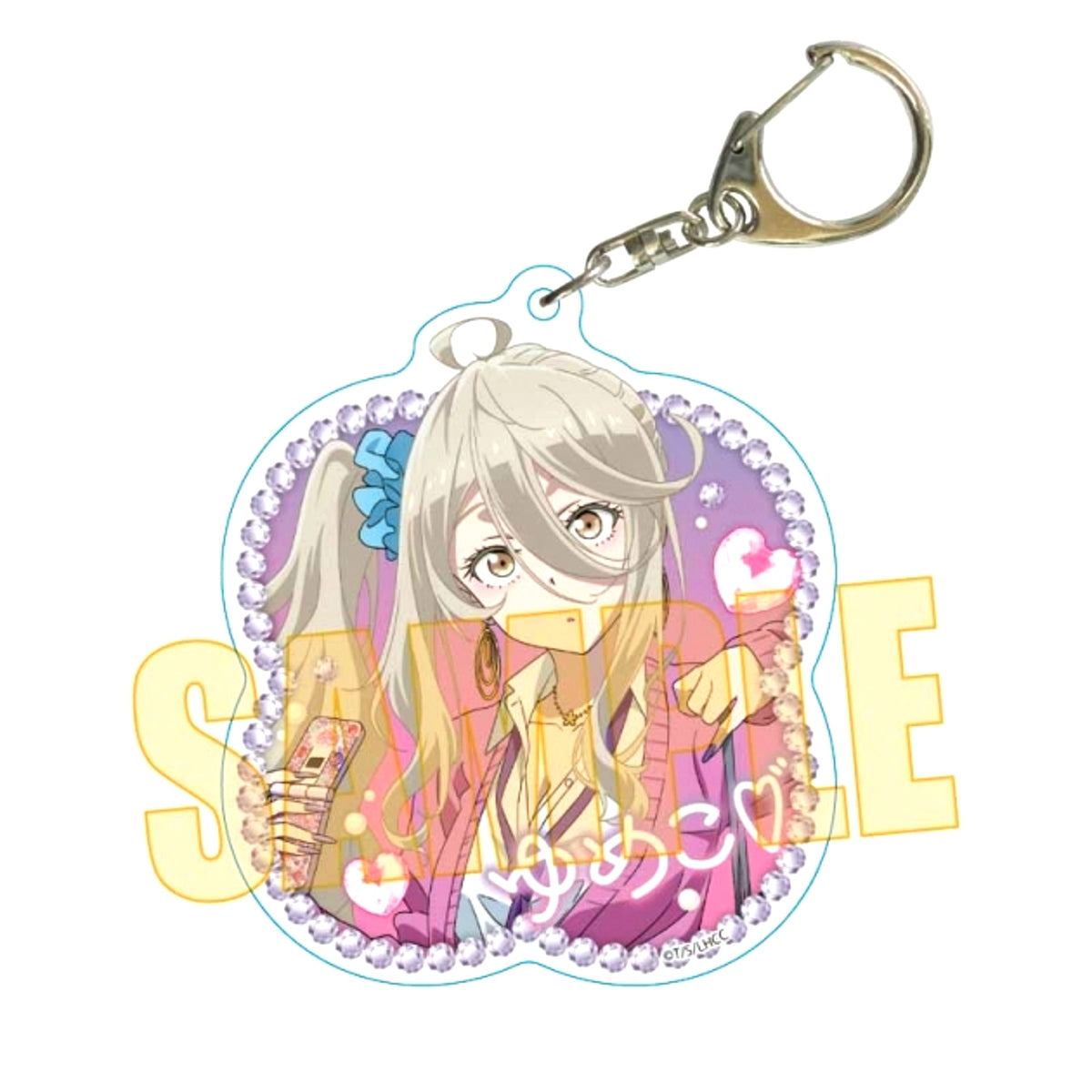TV Anime Too Many Losing Heroines! Slightly Big Acrylic Keychain Yumeko Shikiya Heisei Gyaru ver. [NEW]