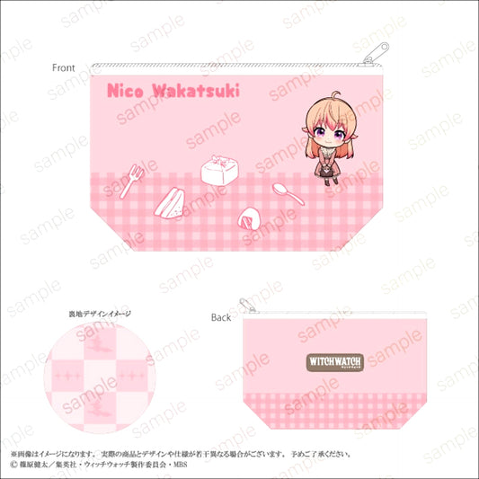 TV Anime Witch Watch Pouch < Nico Wakatsuki > Goods - Pouch Eternorecit [NEW]