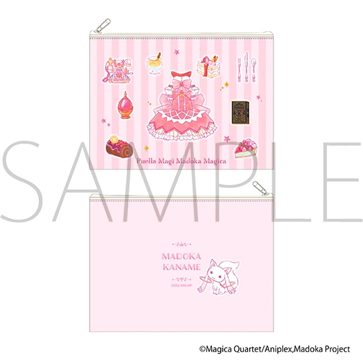 Puella Magi Madoka Magica Flat Pouch / Madoka Kaname [NEW]