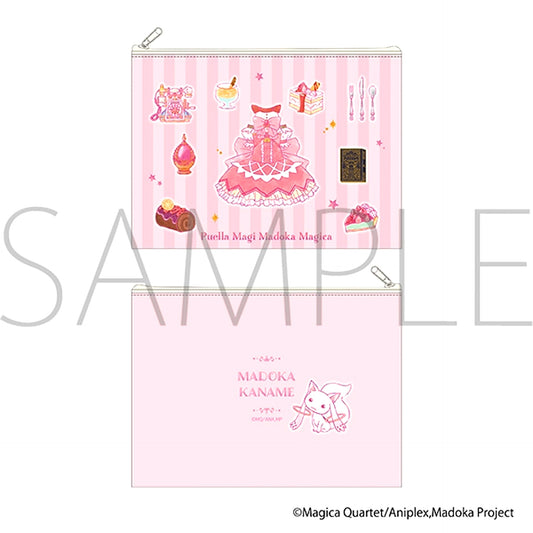 Puella Magi Madoka Magica Flat Pouch / Madoka Kaname [NEW]