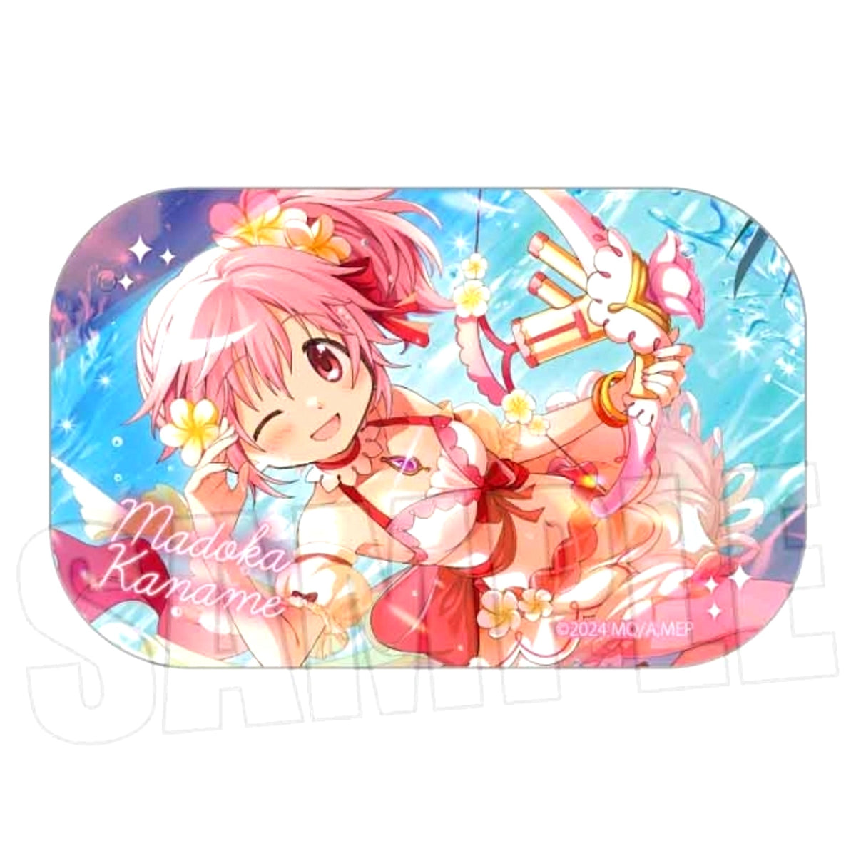 Puella Magi Madoka Magica Magia Exedra Square Can Badge Madoka Kaname (Reissue) [NEW]