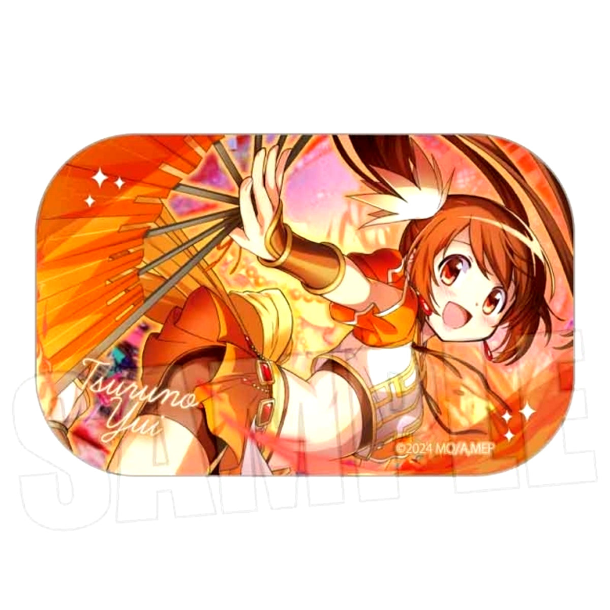 Puella Magi Madoka Magica Magia Exedra Square Can Badge Tsuruno Yui (Reissue) [NEW]