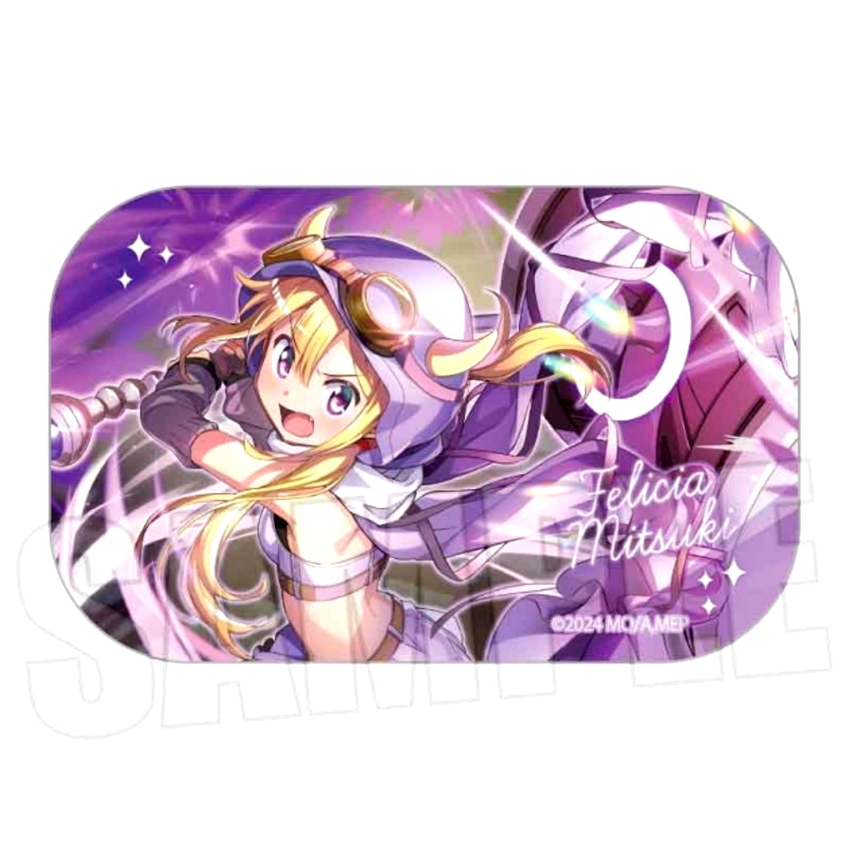 Puella Magi Madoka Magica Magia Exedra Square Can Badge Felicia Mitsuki (Reissue) [NEW]