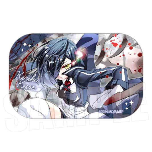Puella Magi Madoka Magica Magia Exedra Square Can Badge Kirika Kure (Reissue) [NEW]